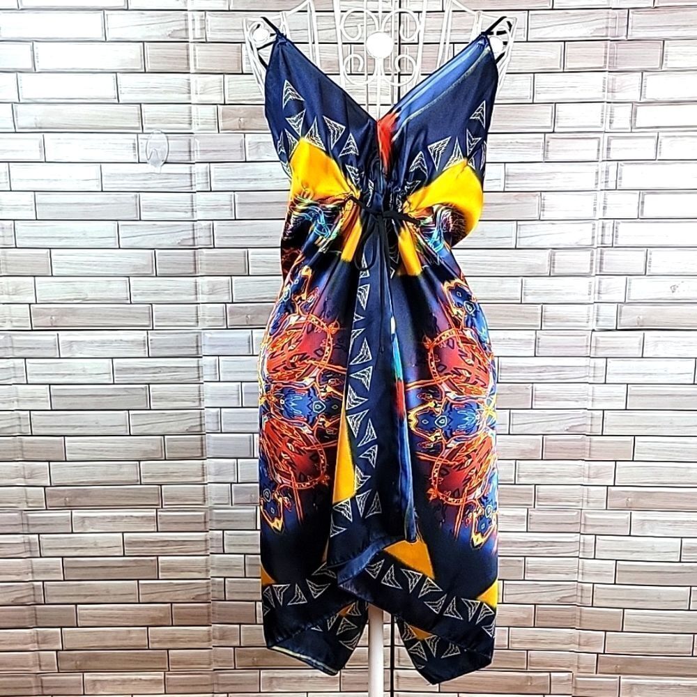 Point scarf dress Size L
